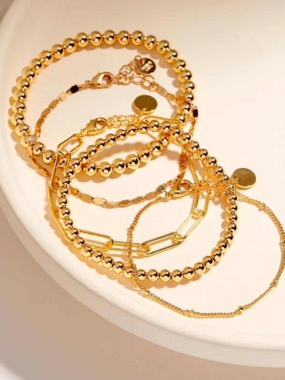 Brook and York Makenna Chain Bracelet Set